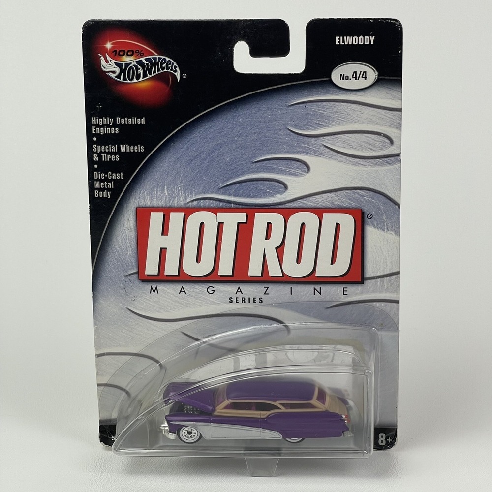 Elwood Hot Wheels 50s Buick‎ Woody ELwoody Hot Rod Purple 1950 Limited